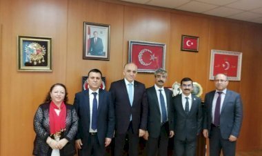 SGK Başkanı Bağlı’ya Ziyaret Gerçekleştirildi