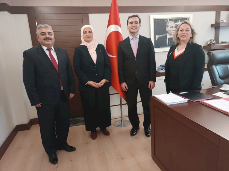 SGK MÜDDER YÖNETİMİ OLARAK  SGK KURUM YÖNETİMİNİ ZİYARET ETTİK