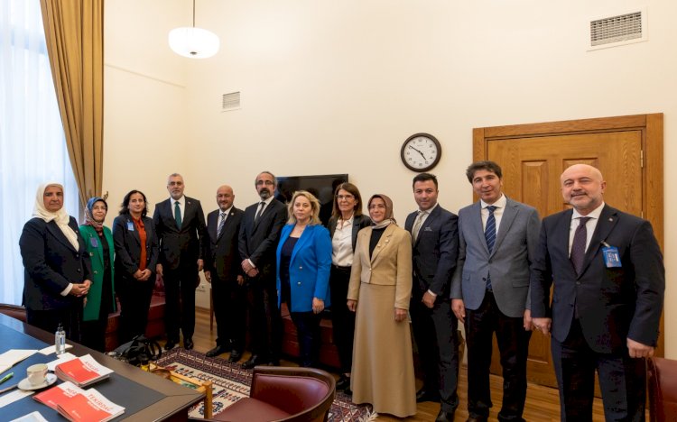 Sayın Bakanımız Vedat IŞIKHAN'ı ziyaret ettik.